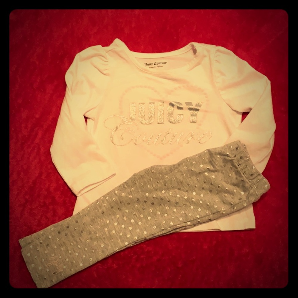 Toddler “Juicy Couture” outfit